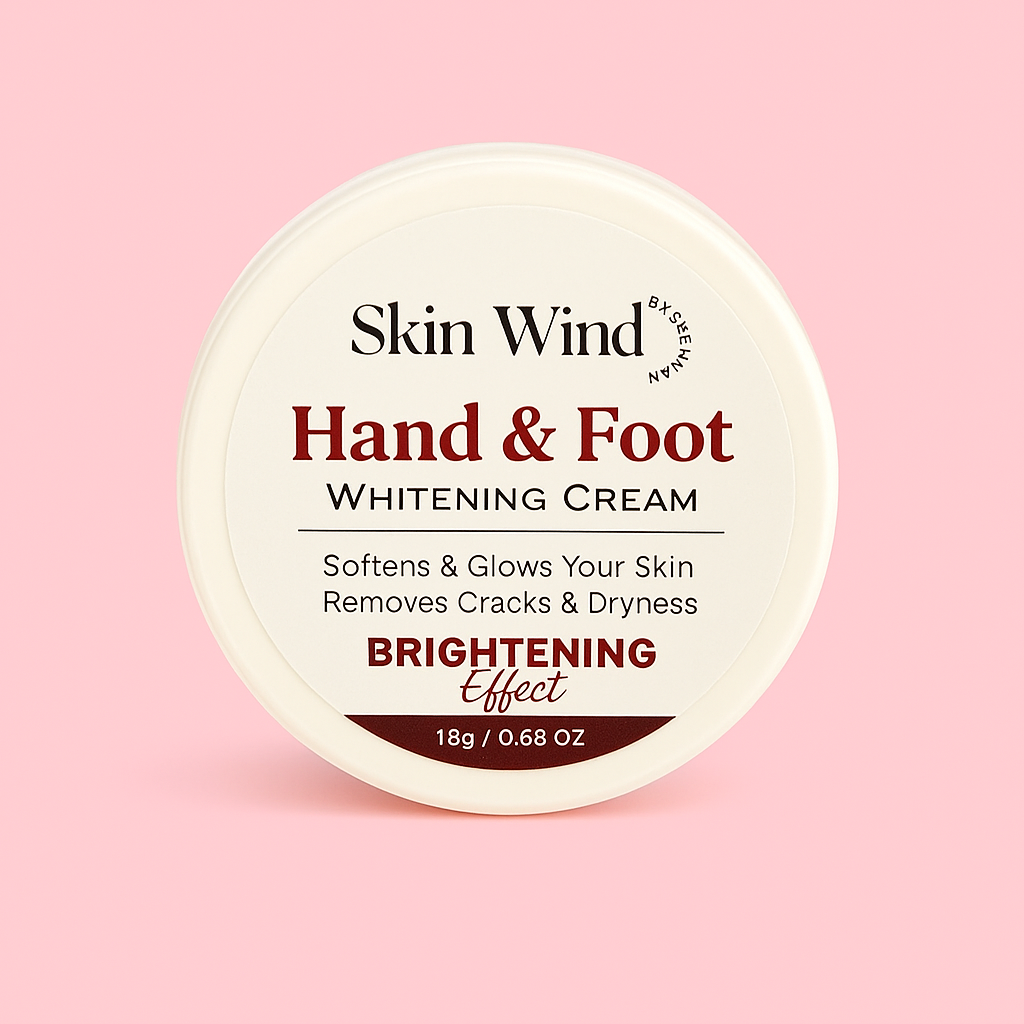 Permanent hand and foot whitening cream